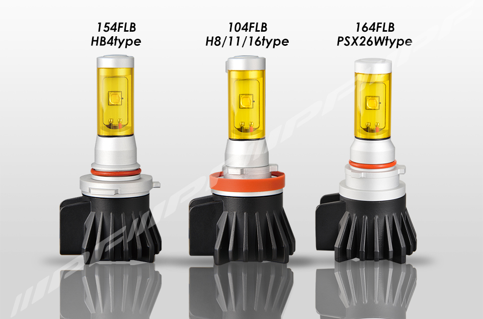 IPF 極黄LEDフォグバルブ　H8/11/16 色温度2400KH16